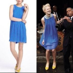 Sachin + Babi Anthropologie Dress Size 0 Blue + White Dots